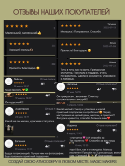 Набор статуэток для интерьера Будда