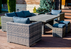 Сан-Марино — комплект садовой мебели из искусственного ротанга