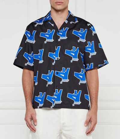 Рубашка Eligino Hugo Blue - черный(50520079)