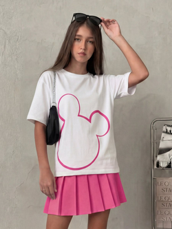 Футболка для девочки маус