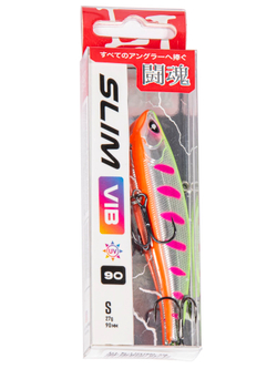 Воблер тонущ. вертикал. LJ Pro Series SLIM VIB S 90.00/338