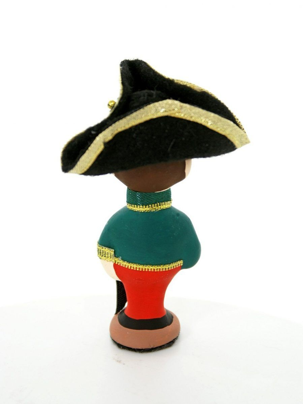 Кукла потешка Капитан бомбардиров. Игрушка фарфоровая ручной работы