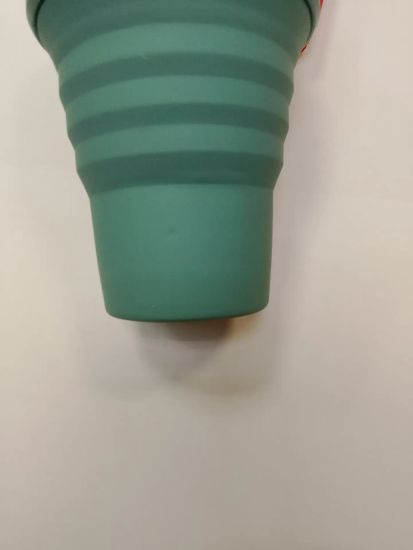 Стакан складной силиконовый Stojo Biggie Eucalyptus, 16 oz / 470 мл (уценка)