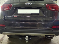 Фаркоп Бизон на Kia Sorento FA 0230-E (Prime, с 2015 по 2018 г.в.Prime, с 2018 г.в.) (паспорт и сертификат в комплекте)(без электрики)
