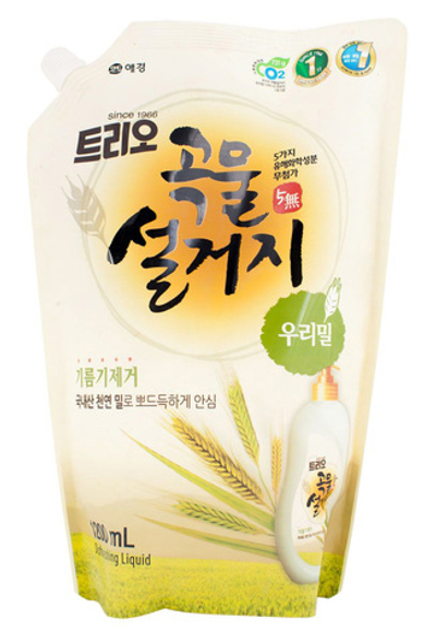 KeraSys БЫТ.ХИМИЯ TRIO Средство д/мытья посуды Пшеница 1200мл