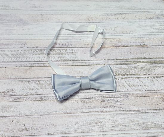 Галстук бабочка классика, лайм глянец