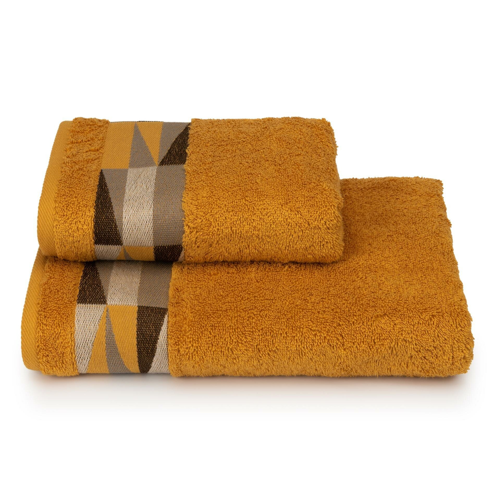 Полотенце махровое Cleanelly 100% хлопок ПЦ-3501-4477-1 (15-0960) 70*130