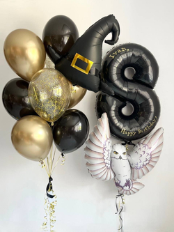 Набор воздушных шаров Гарри Поттер/Шляпа/Сова №3238