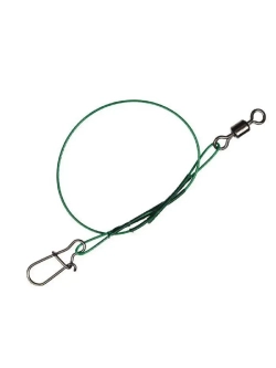 Набор стальных поводков 1x7 в оплетке 5шт, 26см, 13кг