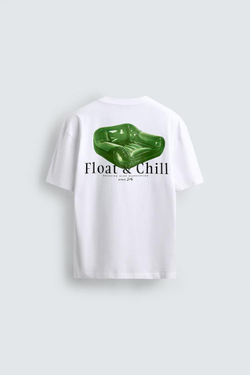 ZARA ФУТБОЛКА С КОНТРАСТНЫМИ ПРИНТАМИ, БЕЛЫЙ