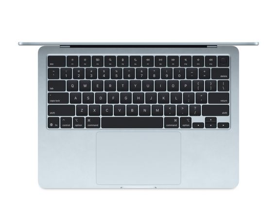 Ноутбук Apple MacBook Air 13.6 (2025) M4 16/256 ГБ Небесно-голубой (MC6T4)