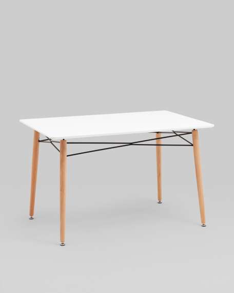 Стол Eames DSW Rectangle New 120*80 белый