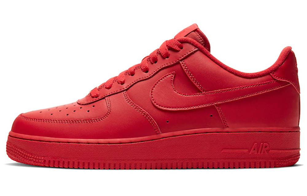 Nike Air Force 1 Low Triple Red Hyper Sneakers
