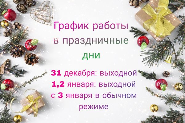 Новогодние праздники!