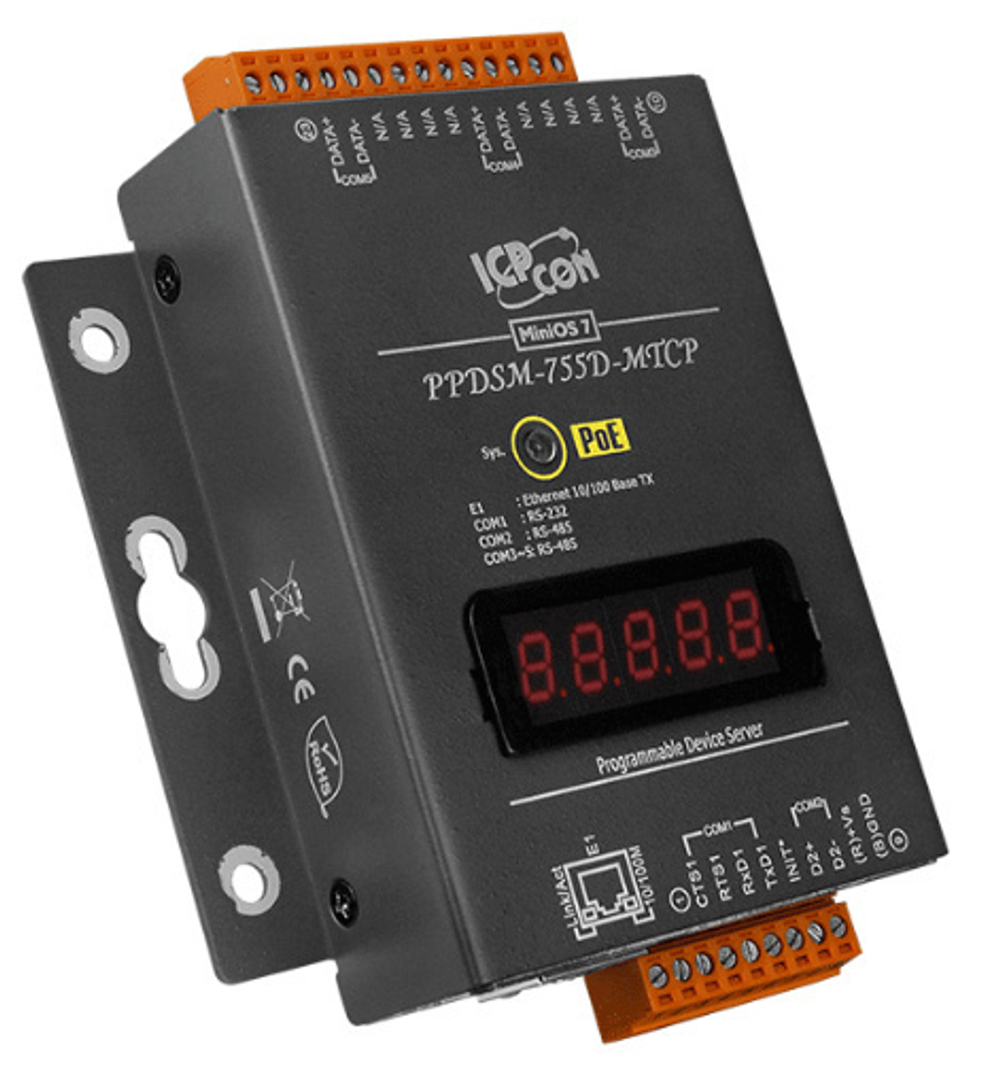Преобразователь ICP DAS PPDSM-755D-MTCP CR