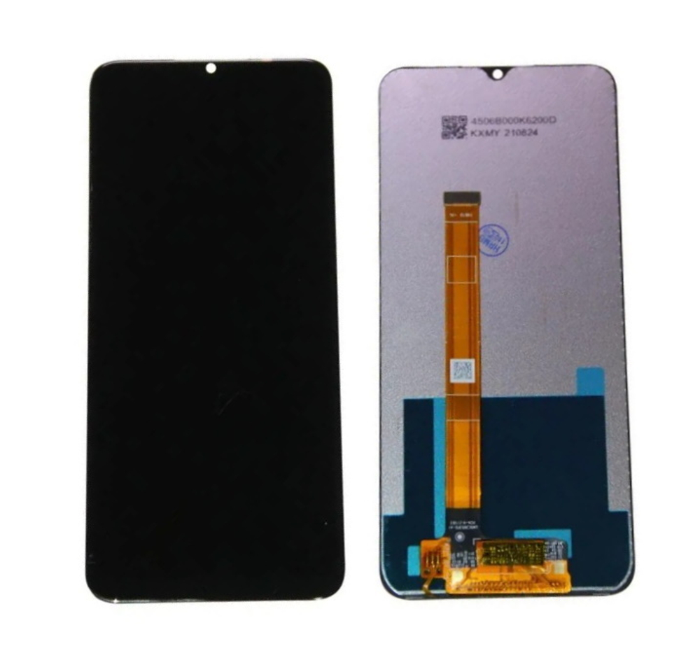 Дисплей для Realme C25Y с тачскрином Черный