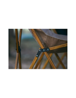 Кресло туристическое Naturehike MW01, складное, черное, до 120 кг