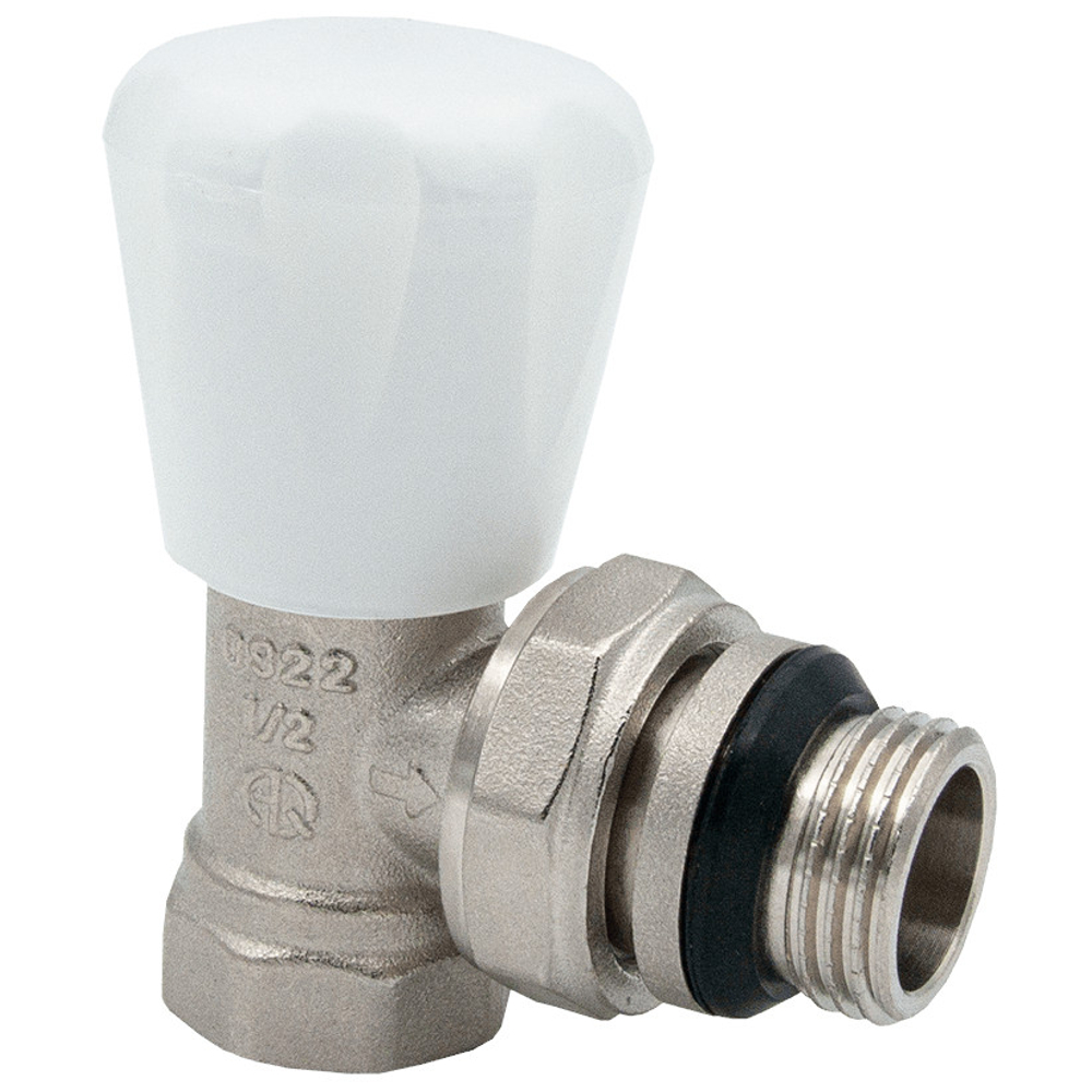 Клапан регулирующий для радиатора Aqualink 02676 угловой с уплотнением 3/4 дюйма