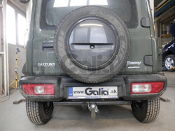 Фаркоп оцинкованный Galia S137A для SUZUKI Jimny, offroad, 2018-(паспорт и сертификат в комплекте)(без электрики)