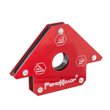 Угольник магнитный для сварки 50LBS/23кг, углы 45,90,135