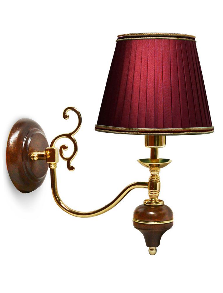 Бра сосна(лента,тесьма) (№3,плафоны зеленые)