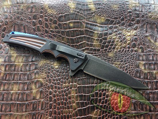 Складной нож Steelclaw Бузун SLW06 c клинком из стали D2, рукоять G10