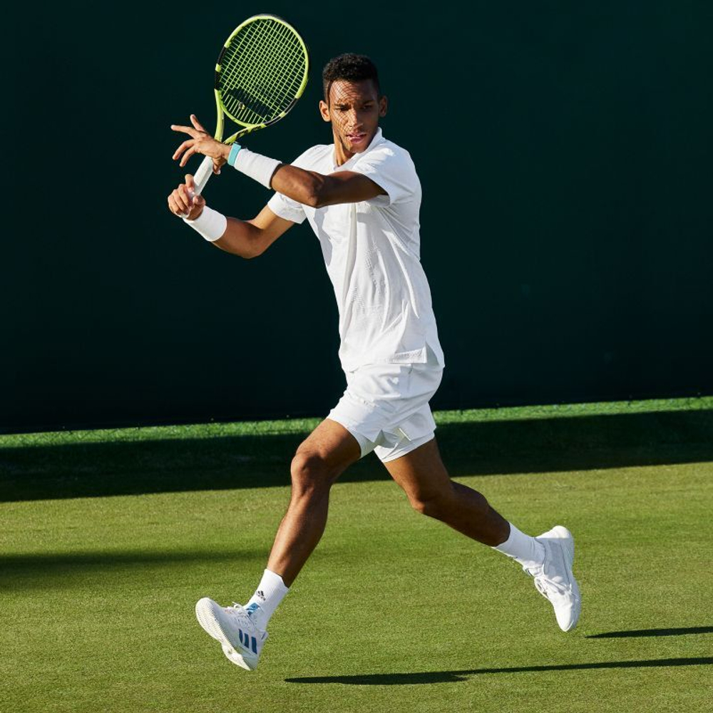 Мужские теннисные шорты Adidas London 2in1 Shorts 7" - white