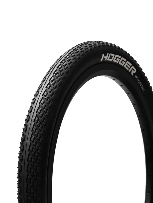 Покрышка HOGGER, 20x1.75, HG-2104, антипрокол, дорожная, черная