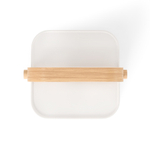 Держатель для салфеток bellwood, белый/натуральное дерево