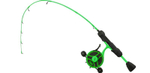Комбо набор для зимней рыбалки 13 FISHING Radioactive Pickle Ice Combo 27" M - FF Ghost w/ NEW Line Window + Tickle St