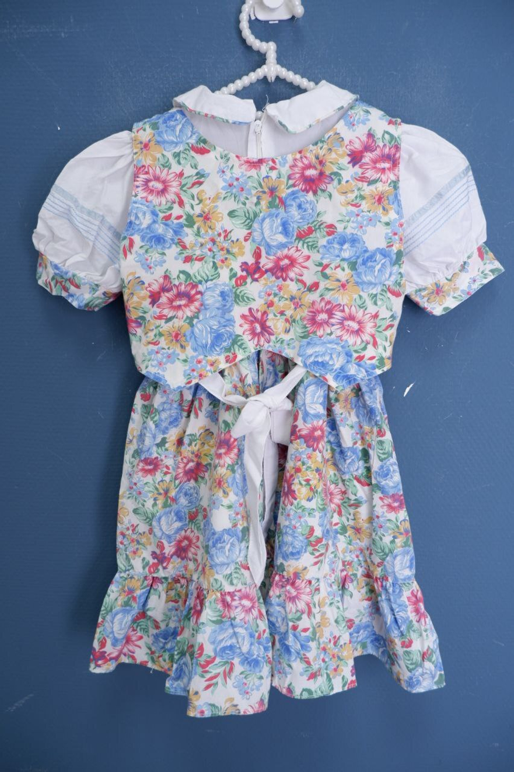 Платье с принтом на 6-7 лет