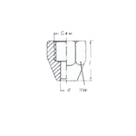 Гайка накидная DN 08 M16x1.5