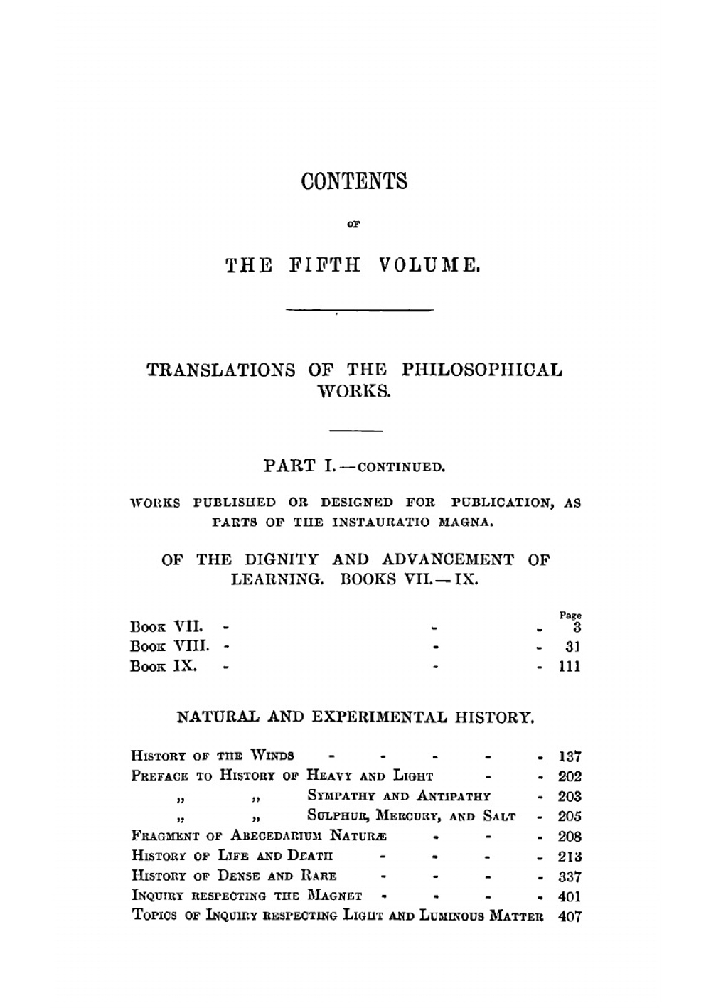 Works of Francis Bacon. Vol. 5 | Фрэнсис Бэкон