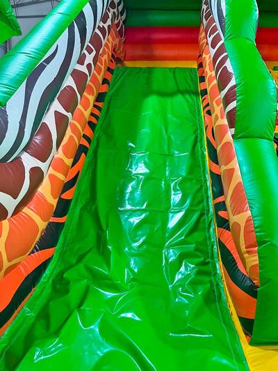 Коммерческий надувной батут «Сафари Ультра 2», 12*6*7 м.