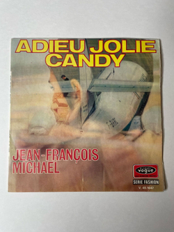 Винтажная виниловая пластинка LP Jean Francois Michael / Les Newstars (France 1969) 7 дюймов