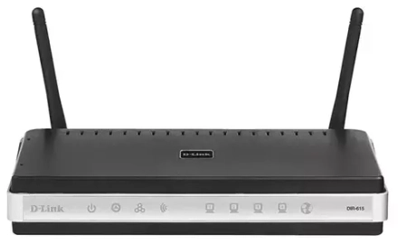 Wi-Fi роутер D-link DIR-615, черный