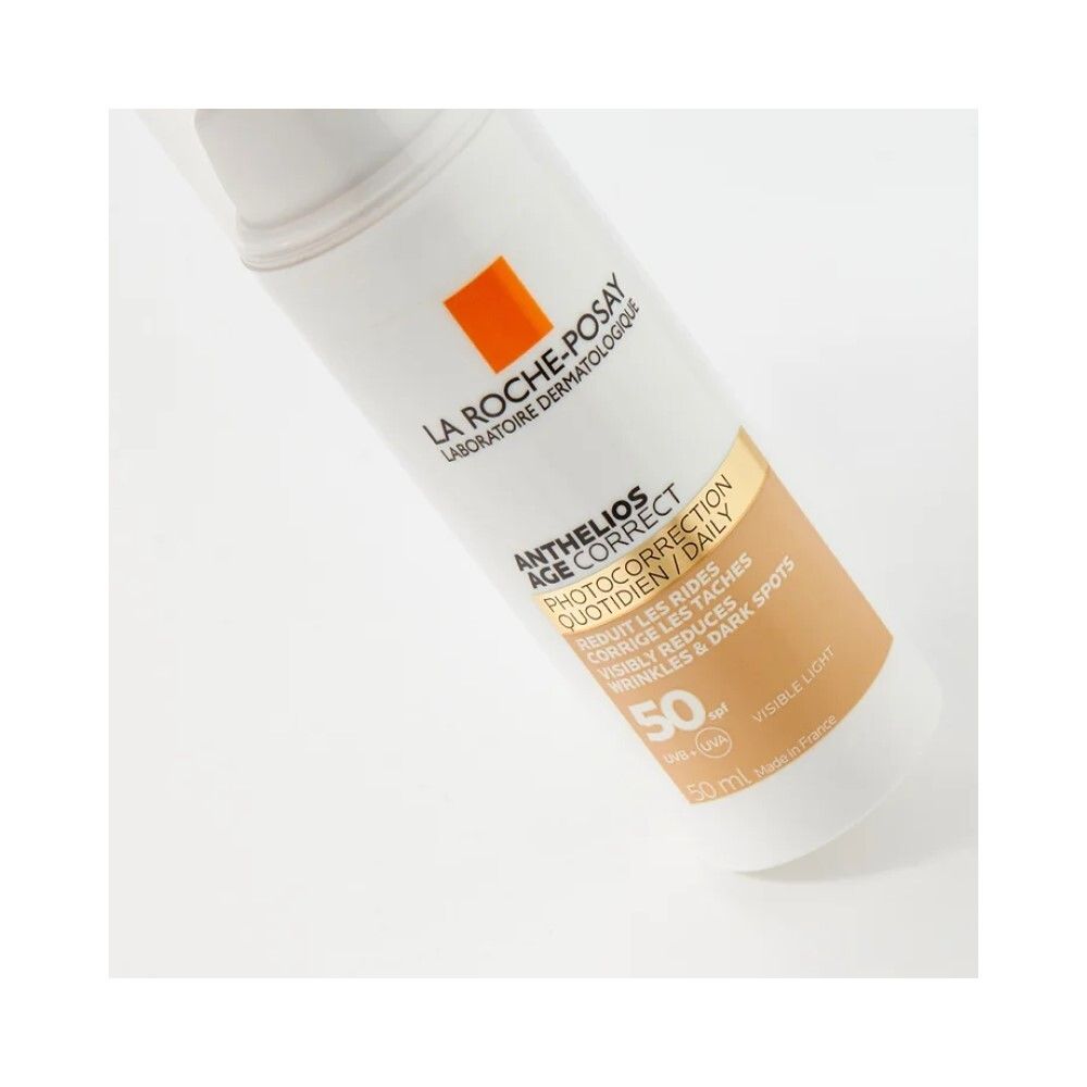La Roche-Posay Anthelios Age Correct CC Cream Солнцезащитный антивозрастной CC крем SPF 50, 50 мл