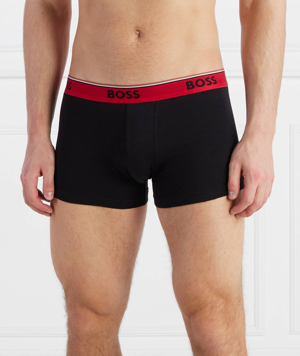 Трусики-боксеры 3шт. Trunk 3P Power BOSS BLACK - черный(50495436)