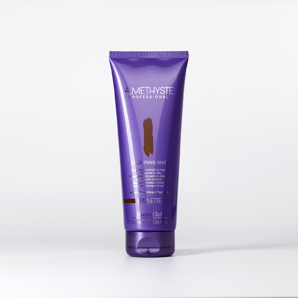 Farmavita Amethyste Colouring Mask-Brunette Оттеночная маска для волос-Брюнет, 250мл