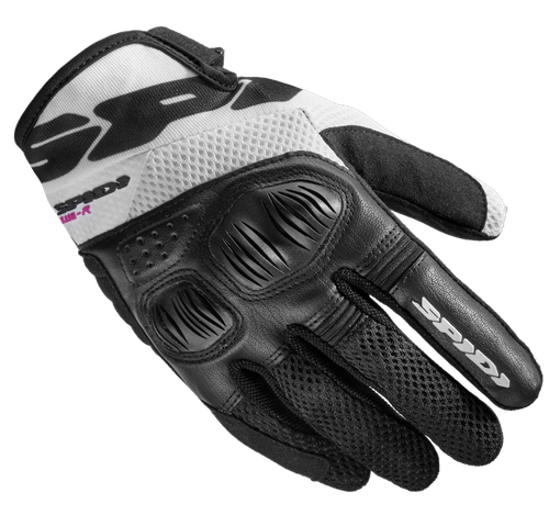 ПЕРЧАТКИ SPIDI FLASH-R EVO LADY чёрный/белый