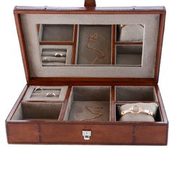 Кожаная шкатулка "Леди Ди"