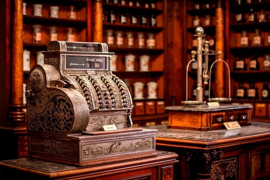 Кассовый аппарат "National", как отдельный вид искусства!