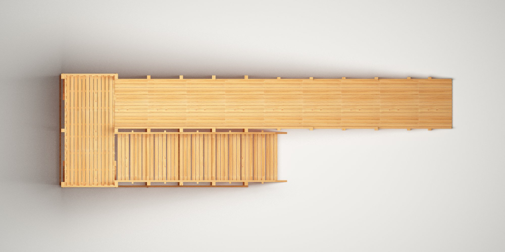 Зимняя горка TORUDA Север wood-8 (скат 9 м)