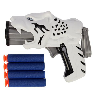 Пистолет с мягк.пулями, пакет 317