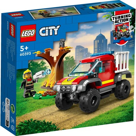 LEGO City — Пожарная машина 4x4 — Спасательная миссия 60393 / артикул   60393  / GTIN 5702017416588