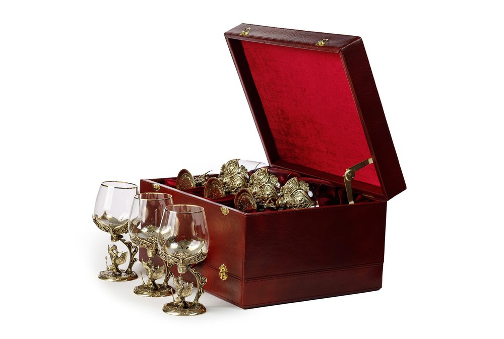 Бокалы для коньяка "Гербовый" 6 шт