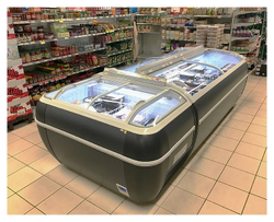 Ларь-бонета холодильно-морозильная TEFCOLD TWIN 220-CF двухсторонняя