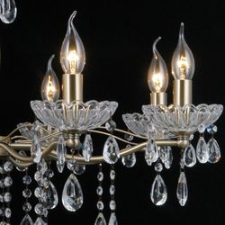 Подвесная люстра ILLUMICO  IL0265-8PSQ-39 AB