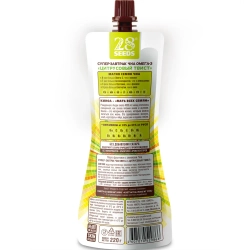 Супер-завтрак Чиа ОМЕГА-3 «Цитрусовый твист» 220 г — состав и пищевая ценность на упаковке