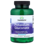 Swanson, Глюконат калия, 99 мг, 100 капсул